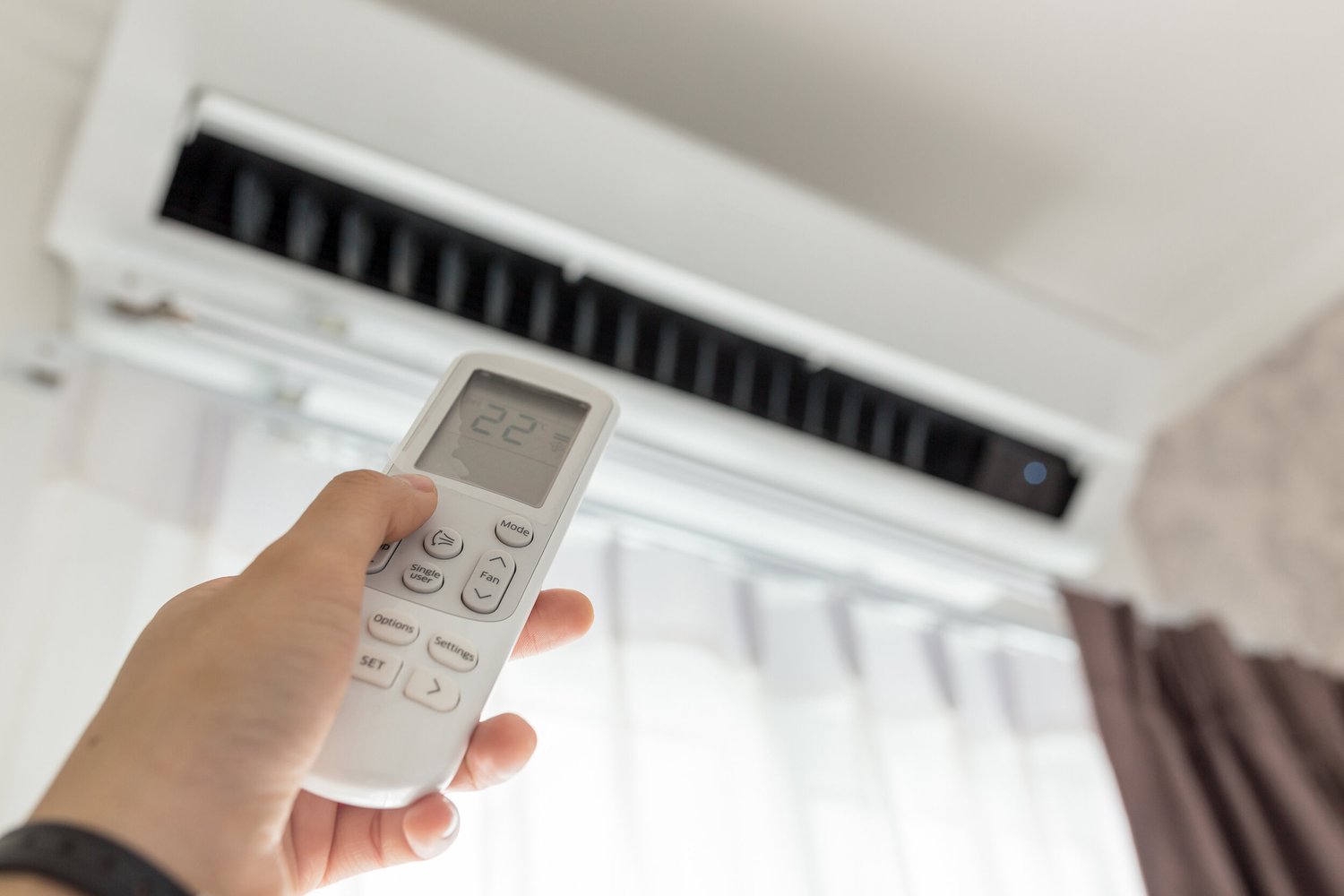 Split system model supplied and installed by Nova Air