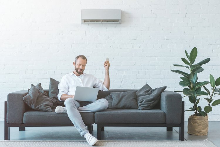 Split system model supplied and installed by Nova Air